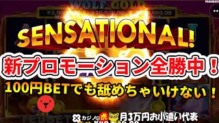 #470【オンラインカジノ｜スロット🎰】安定の100円BETで全勝防衛！｜月3万円お小遣い代表