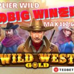 #551【オンラインカジノ｜スロット🎰】（昼休み）Wild West Gold｜後半のBIG WINを狙え！｜MAX：117,649Ways｜金無し痔主セミリタイヤ月3万円お小遣い代表