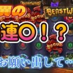 【オンラインカジノ】驚異の３０連〇！？出そうなスペックの新台実践でまさかの結果に…【Beastwood】【BONSカジノ】