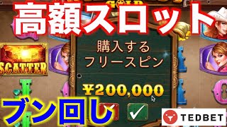 【オンラインカジノ】高額スロットブン回し〜テッドベット〜