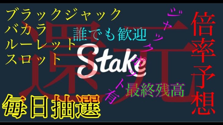 20万円スタート30分後の残高は？ステークカジノ145