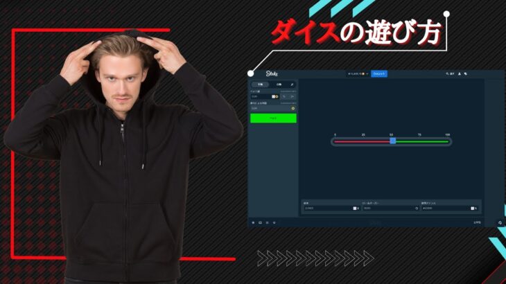 【初心者向け】ステークカジノのダイスの遊び方